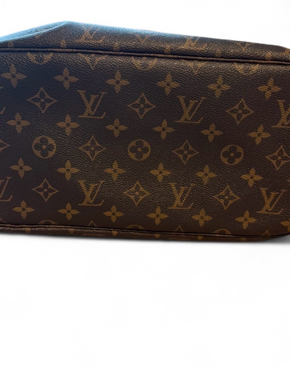 Louis Vuitton Monogramneverfull MM  Canvas Tote in Brown with Tan Trim - Picture 12 of 14